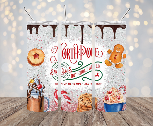 Christmas Themed 20 oz Tumblers