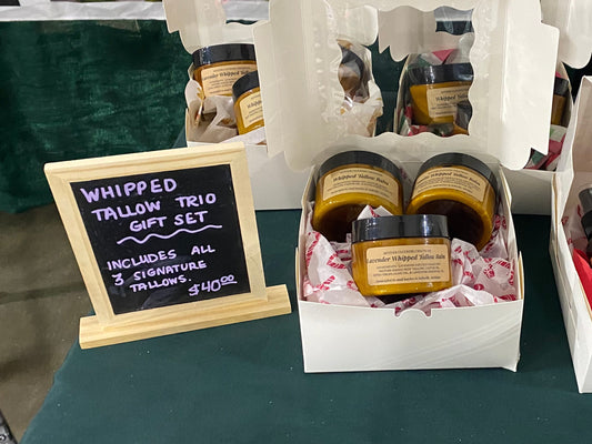 Whipped Tallow Trio Gift Set